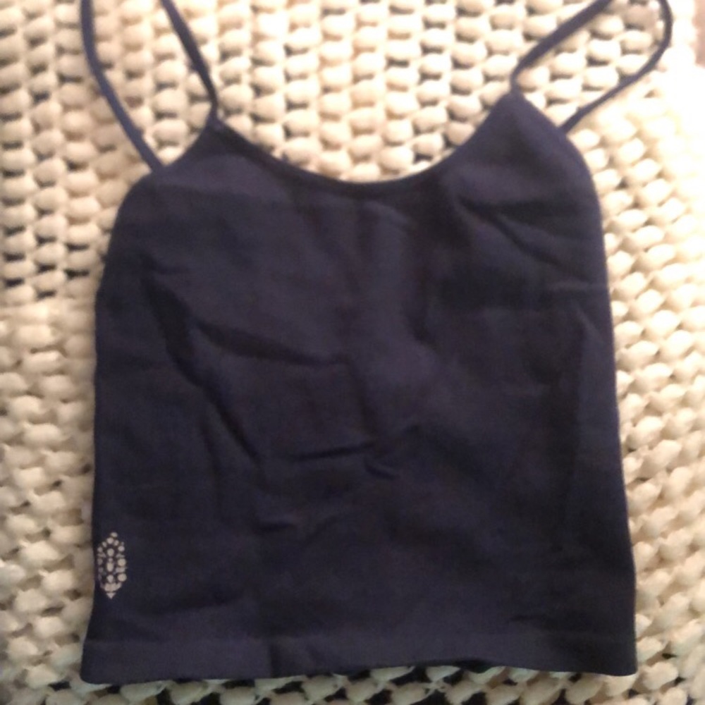 Free people Tighten up Tank -navy blue/deep plum